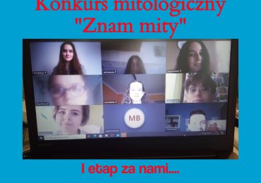 Szkolny konkurs mitologiczny „Znam mity”