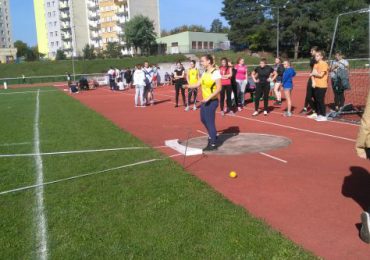 I RZUT SZKOLNEJ REJONOWEJ LIGI LEKKOATLETYCZNEJ DLA SZKÓŁ PONADGIMAZJALNYCH