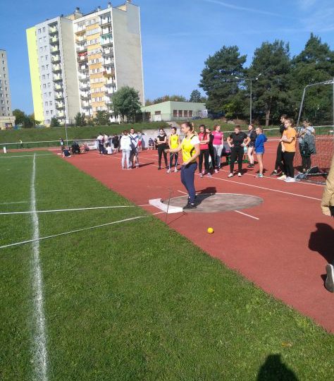 I RZUT SZKOLNEJ REJONOWEJ LIGI LEKKOATLETYCZNEJ DLA SZKÓŁ PONADGIMAZJALNYCH