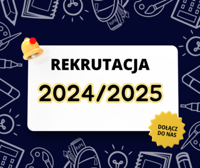 Rekrutacja  2024/2025