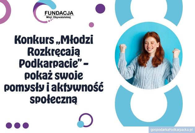„Młodzi Rozkręcają Podkarpackie!” – konkurs dla aktywnej młodzieży z regionu